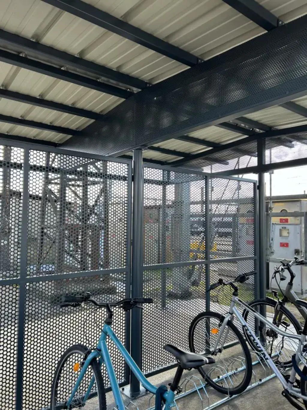 Réalisation d'un local a vélo technicentre à Toulouse
